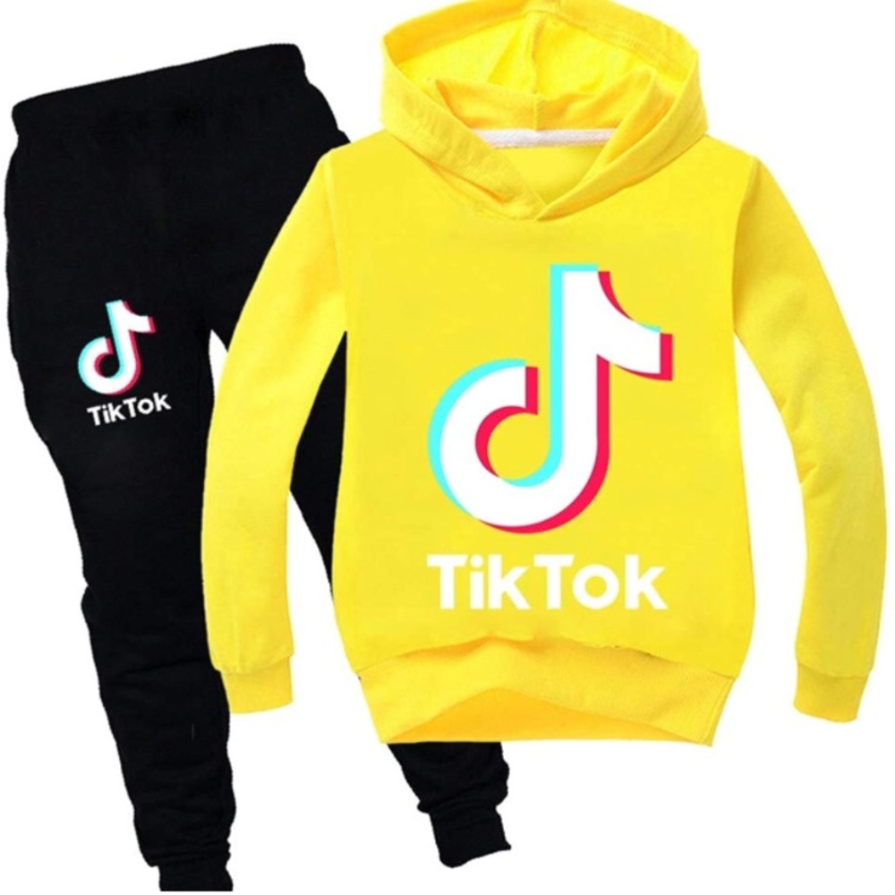 TIK TOK Outfit Sweatpants and Sweatshirt M…